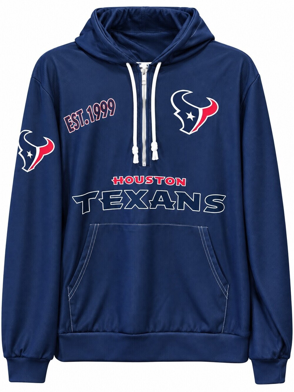Houston Texans NFL Pullover Hoodie Sweatshirt Navy Blue